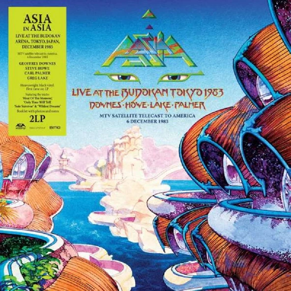 Asia - Asia In Asia - Live At The Budokan Arena, Tokyo, December 1983 - Plak ürün görseli 1
