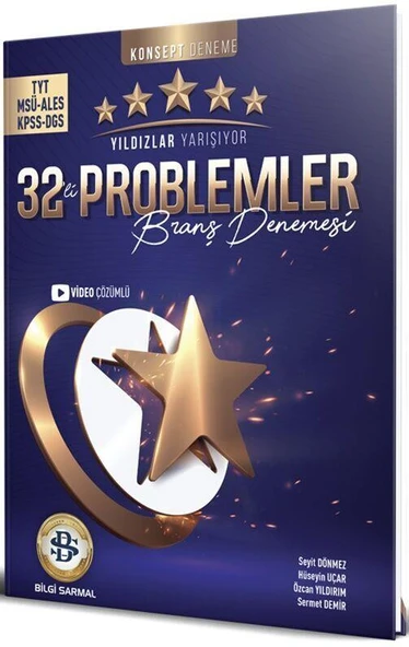 TYT MSÜ ALES KPSS DGS Problemler 32 li Branş Denemesi Bilgi Sarmal ürün görseli 1