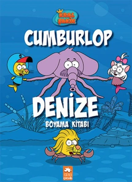 Cumburlop Denize Boyama Kitabı ürün görseli 1
