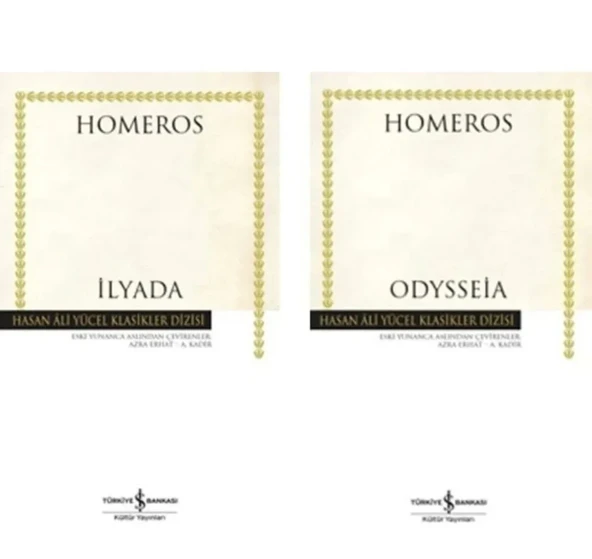 Homeros : İlyada - Odysseia 2 li Set ürün görseli 1