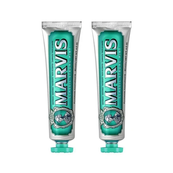 Marvis Classic Strong Mint Diş Macunu 85 ML x 2 ürün görseli 1