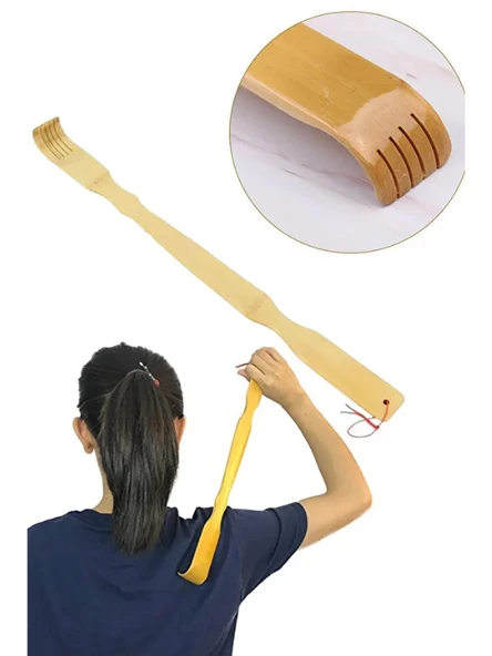 Mucit Home 2 Adet Ahşap Sırt Kaşıyıcı Sırt Kaşıma Aparatı 47 Cm ürün görseli 1