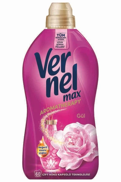 4 ADET Vernel Max Gül 1440 ml - Resim 2