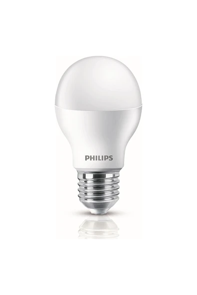 4 ADET Philips Led Ampul LED 8-60W E27 Beyaz - Resim 2