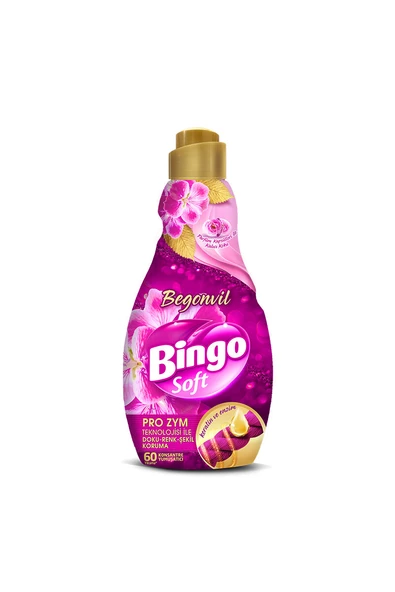 2 ADET Bingo Soft Konsantre Yumuşatıcı 1440 ml Begonvil ürün görseli 1