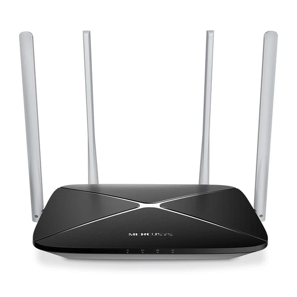 Tp-Link Mercusys AC12 Dual Bant 4 Port Kablosuz Router AC1200 ürün görseli 1