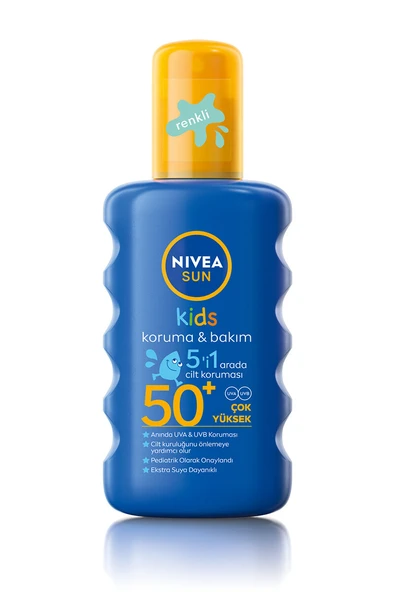 2 ADET Nivea Sun Çocuk Güneş Spreyi Nemlendirici SPF 50+ 200 ml ürün görseli 1