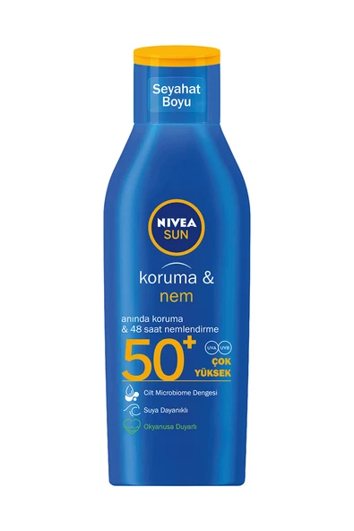 Nivea Sun Güneş Sütü Koruma&Nem SPF 50 200 ml ürün görseli 1
