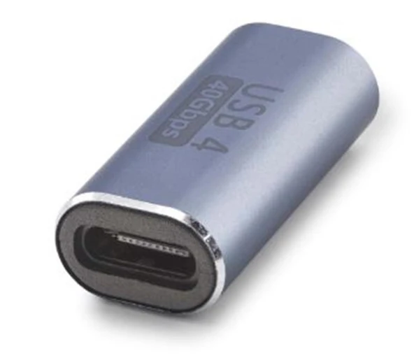 HADRON HDX1086 USB4 Type-C Birleştirici Adaptör 40 Gbps Gri ürün görseli 1