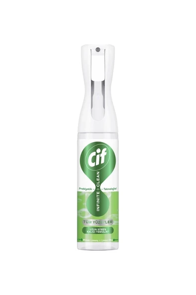 3 ADET Cif İnfinite Clean Sprey Misket Limon + Limon Otu 280 Ml ürün görseli 1