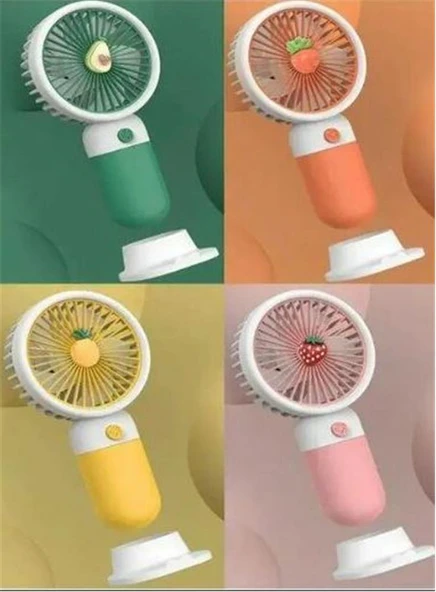 CSL CS-38 Şarjlı Mini Fan Pembe ürün görseli 1