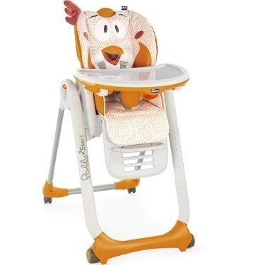 Chicco Polly 2 Start Mama Sandalyesi - Süslü Tavuk ürün görseli 1