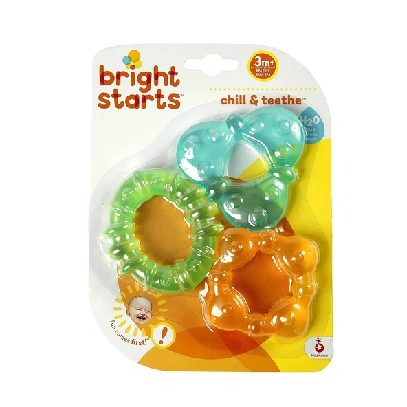Bright Starts Üçlü Yüzük Sulu Dişlik ürün görseli 1