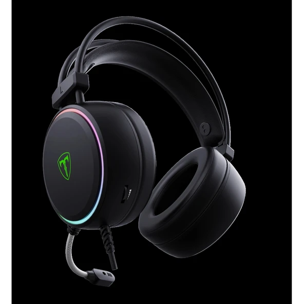 Nevamel® T-DAGGER T-RGH304 SONA 7.1 Surround Sound Renkli Aydınlatma 2.10Mt USB Kablolu Mikrofonlu Gaming Kulaklık(1923) ürün görseli 1