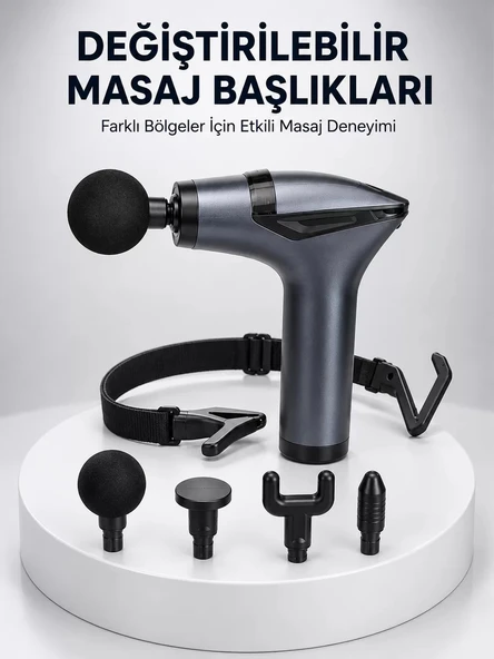 Nevamel® AKTÜEL 3in1 Taşınabilir Şarjlı Titreşimli Masaj Cihazı Çok Fonksiyonlu Yeni Nesil ürün görseli 1