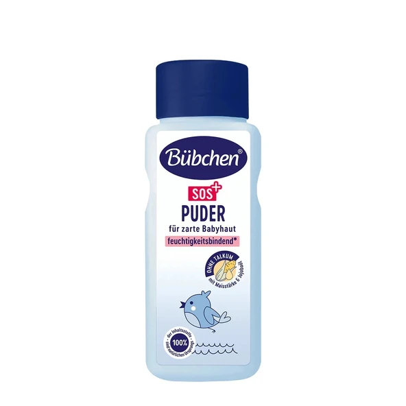 Bübchen SOS+ Kokusuz Bebek Pudrası 80 gr ürün görseli 1
