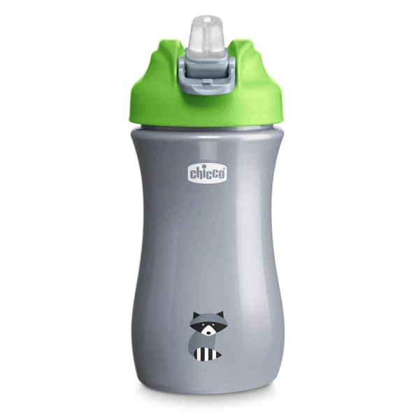 Chicco Pop-Up Pipetli Bardak 2 Yaş+ 350 ml - Green ürün görseli 1