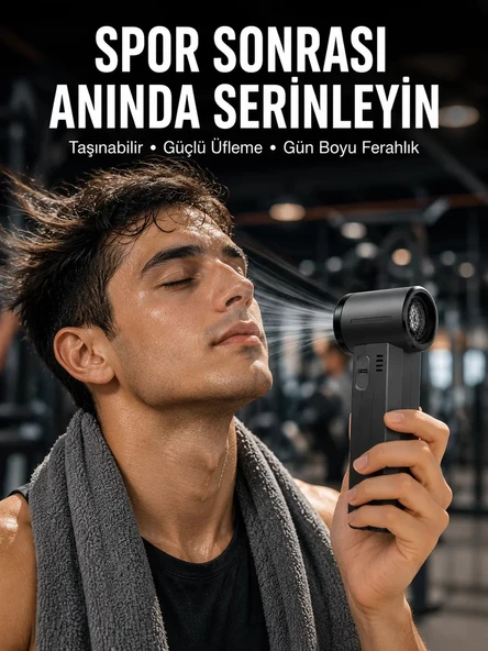 Nevamel® Taşınabilir Şarjlı Güçlü Hava Üfleme Aleti Çok Yönlü Kullanım Yeni Nesil ürün görseli 1