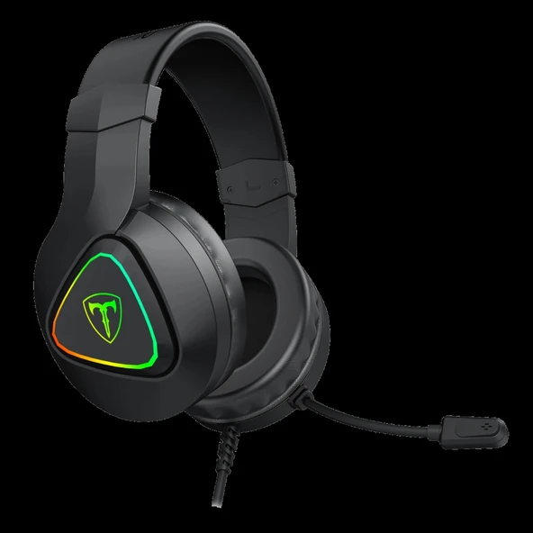 Nevamel® T-DAGGER T-RGH306 AXLS 7.1 Surround Sound Renkli Aydınlatma 2.10Mt USB Kablolu Mikrofonlu Gaming Kulaklık(1923) ürün görseli 1
