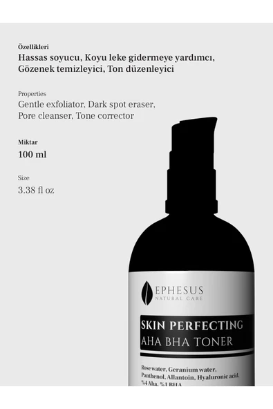 Ephesus AHA/BHA Tonik 100 ml - Resim 2