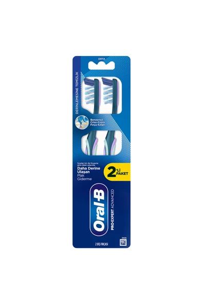 Oralb Fırça Advderın Tem Ort 2L - Resim 2