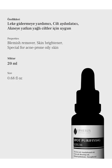 Ephesus Sivilce Karşıtı. Serum 20 ml - Resim 2