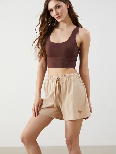 LCW DREAM Bej Pijama Takımı ürün görseli 1