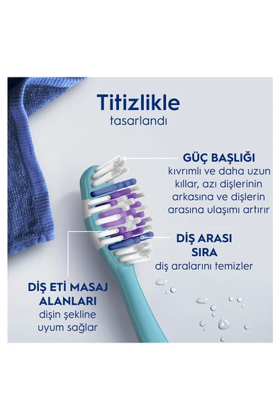 Oralb Fırça PRO3 Beyazlık Orta - Resim 3