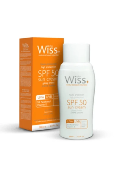 Wiss Plus + SPF 50 Güneş Kremi 200ml ürün görseli 1