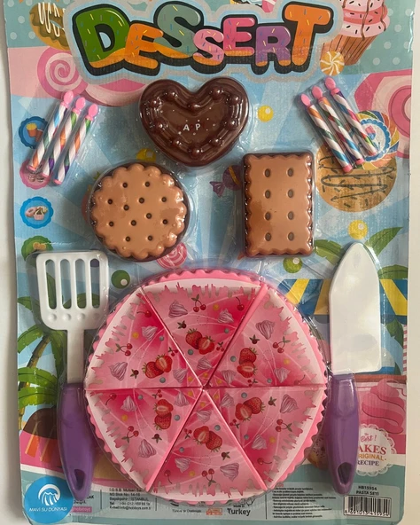 Oyuncak Pasta Seti 17 Parça ürün görseli 1
