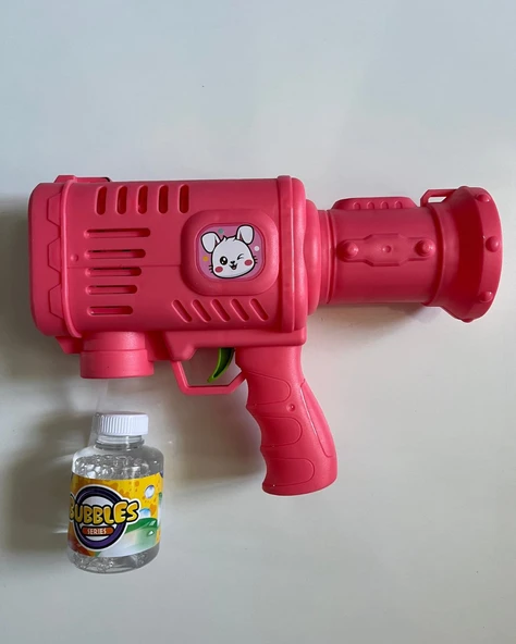 Köpük Tabancası Pembe Renkli 21 Cm ürün görseli 1