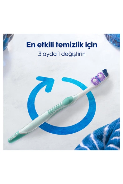 Oralb Fırça 3D White Adv Orta - Resim 5