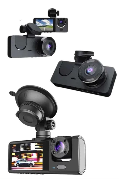 CarPlay Fotoğraf ve Video Kaydedici Araç İçi Kamera Ekranlı ürün görseli 1