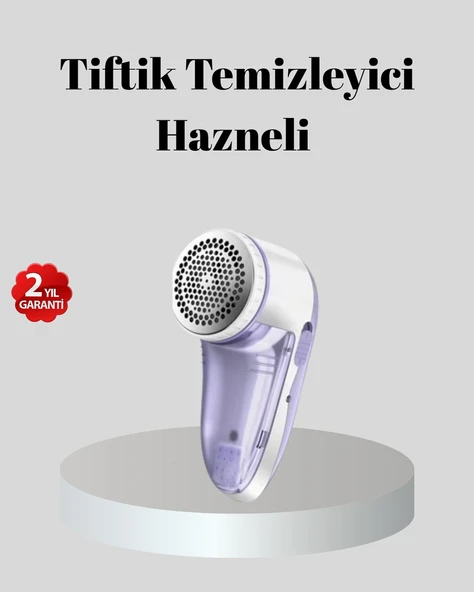 Şarjlı Tiftik Temizleyici – Çıkarılabilir Hazneli, Anti-Statik Fırçalı, USB Şarjlı ürün görseli 1