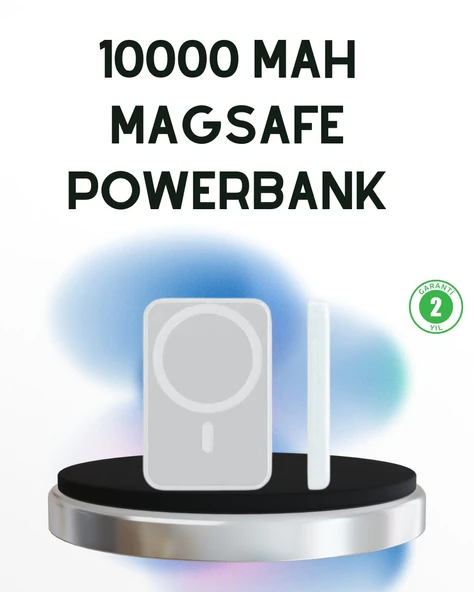 Kablosuz MagSafe Powerbank – iPhone Uyumlu, 10000 mAh, Isı Dağılımlı ürün görseli 1