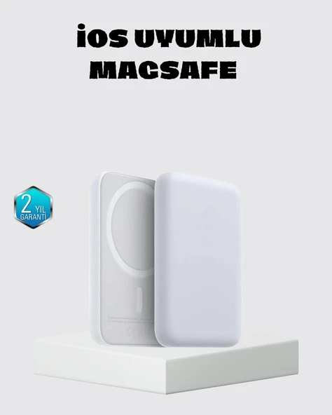 MagSafe 15W Kablosuz Hızlı Şarj, Lightning Girişli Taşınabilir Batarya ürün görseli 1