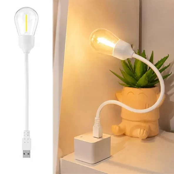 Pm-25790 Esnek Usb'Li Ledli Gece Lambası ürün görseli 1