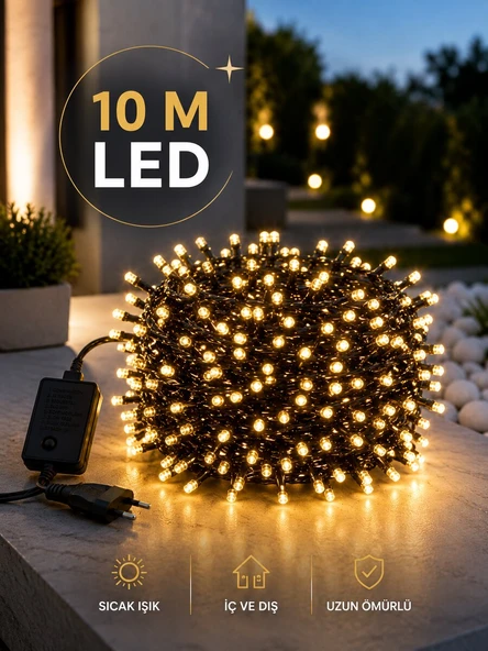 Dekoratif Aydınlatma Ampüllü 10 Metre Gün Işığı Şerit Led ürün görseli 1