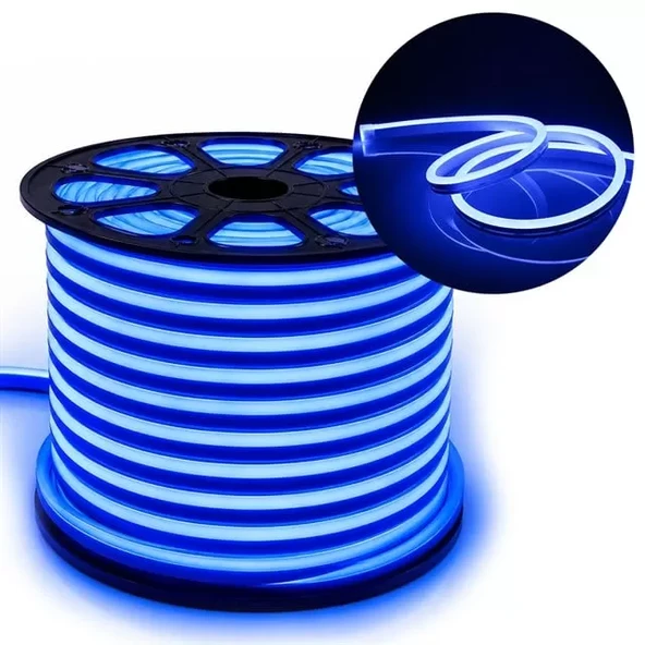 Pm-5286 Silikon Kaplama 12 Volt 100 Metre Neon Led Şerit Aydınlatma ürün görseli 1