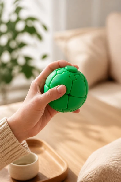 Çevirmeli Stres Topu / Stres Oyuncağı / Spinner Ball - Resim 5