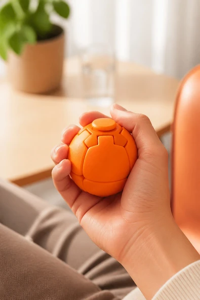Çevirmeli Stres Topu / Stres Oyuncağı / Spinner Ball - Resim 9