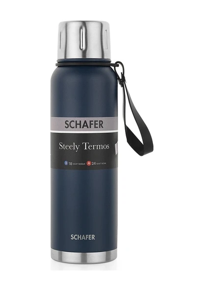 Schafer Steely Termos 1 L-lacivert Lacivert ürün görseli 1