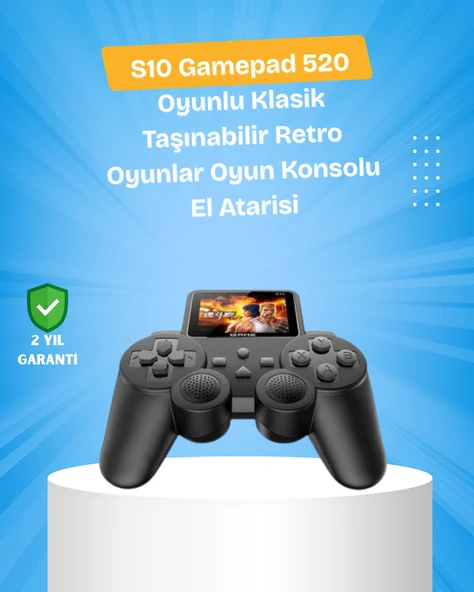 500 Oyun Tek Cihazda! Nostalji Eğlence Yanınızda ürün görseli 1
