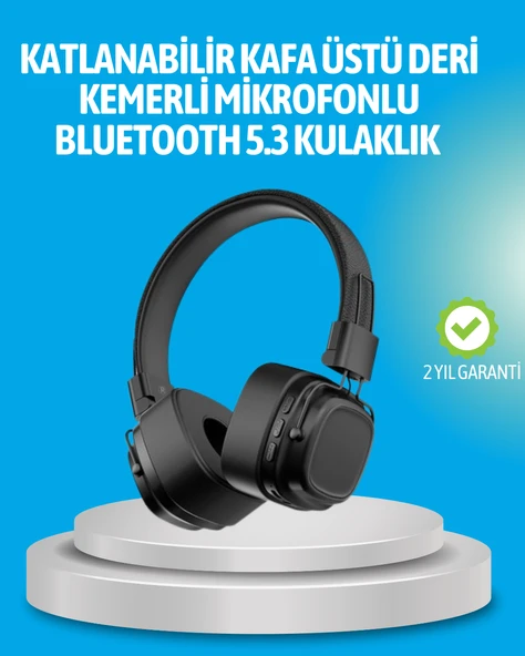 Deep Bass Destekli Katlanabilir Kulak Üstü ürün görseli 1