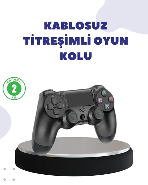Titreşimli Oyun Kolu – Yüksek Hassasiyetli Analog Ergonomik Tutma ürün görseli 1
