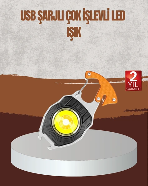 Taşınabilir Çok Amaçlı Led Işıklı Anahtarlık ürün görseli 1
