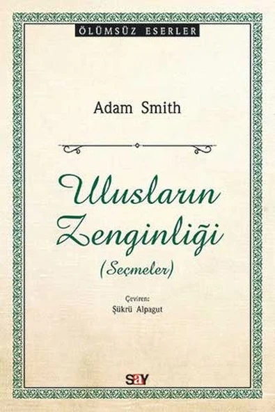 Ulusların Zenginliği (Seçmeler) ürün görseli 1