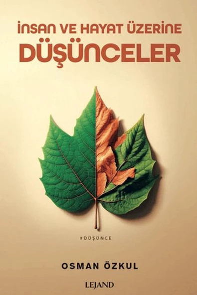 İnsan ve Hayat Üzerine Düşünceler ürün görseli 1