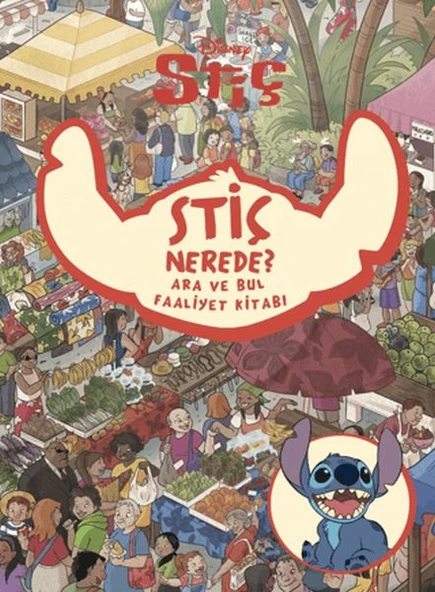 Disney Stiç: Stiç Nerede? - Ara ve Bul Faaliyet Kitabı ürün görseli 1
