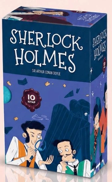 Sherlock Holmes Mor Kutulu 10 Kitaplık Set ürün görseli 1